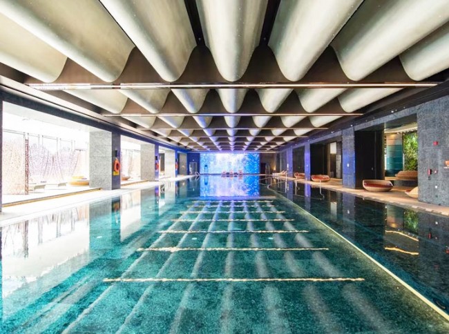 三门峡网站建设西安W酒店泳池